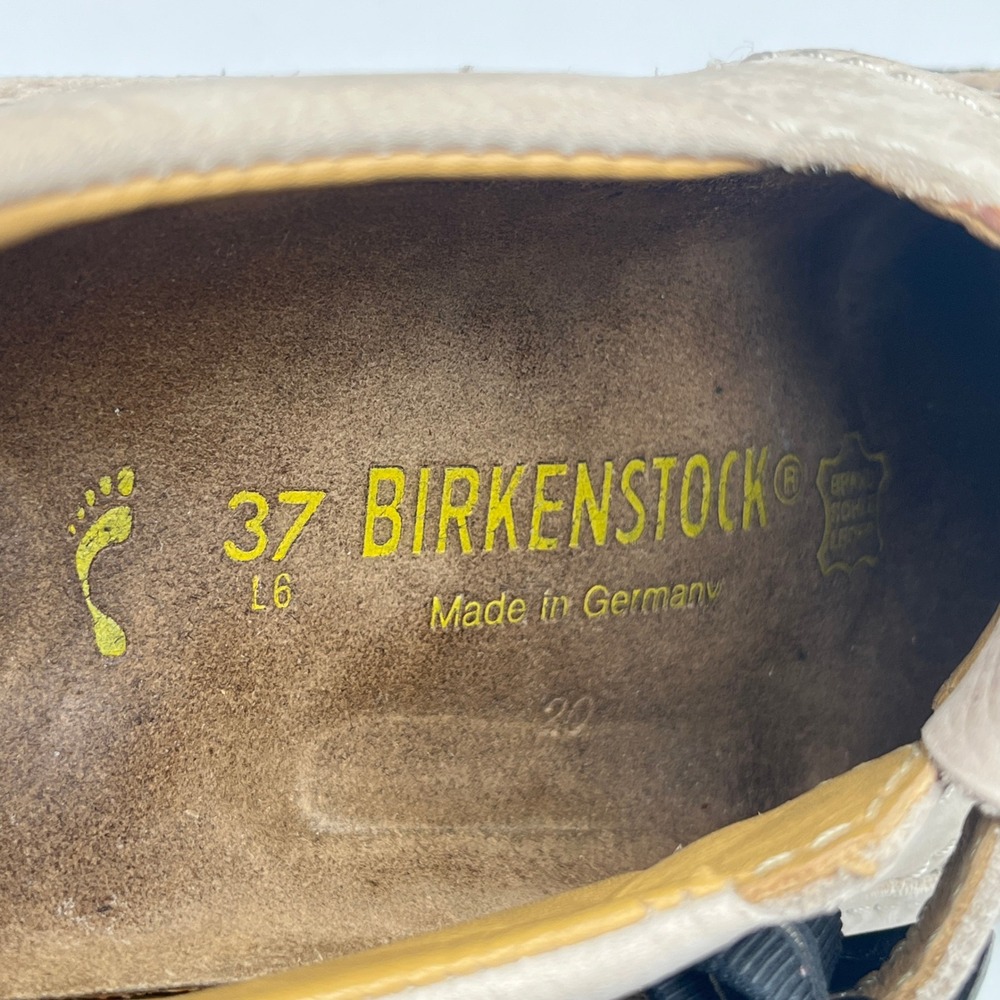 Birkenstock Leather Fisherman Sandals Closed Toe Comfort Walking EU 37 - Picture 12 of 15